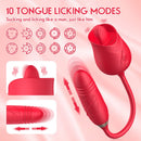 The Rose Toy With Bullet Vibrator Pro
