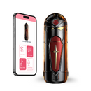 App Remote Control Interactive Heated Thrusting Sucking Male Penis Stroker