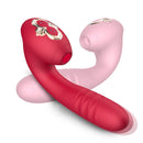 Sucking Vibration Telescopic Vibrator Female Erotic Masturbation Device Adult Products