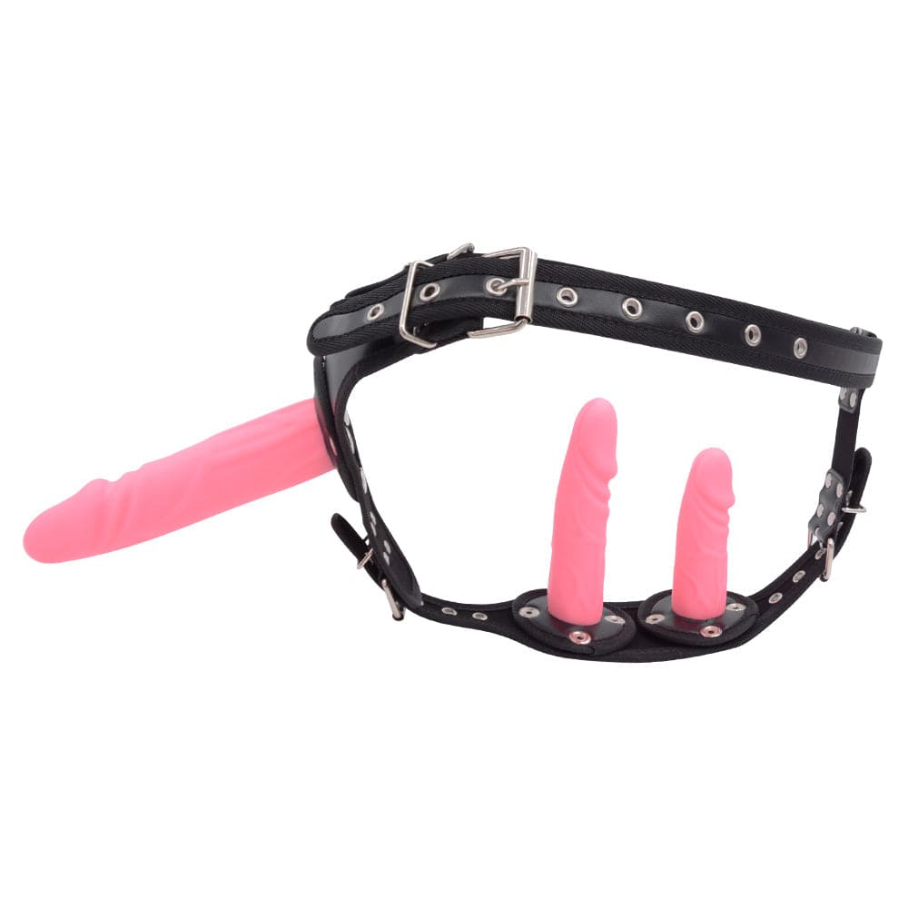 Extended Version / Black Pant & Pink Dildo