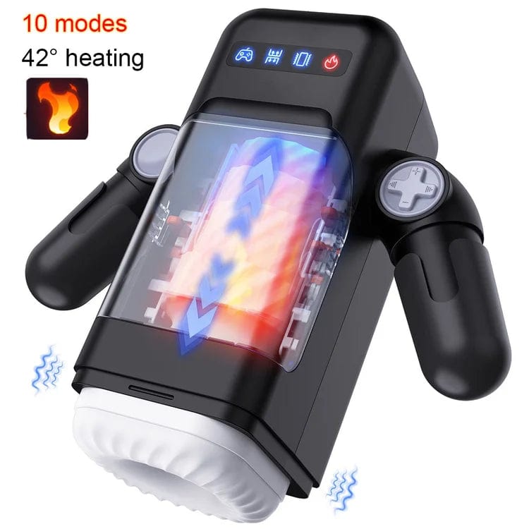 Game Telescopic Vibrating Heating Masturbator