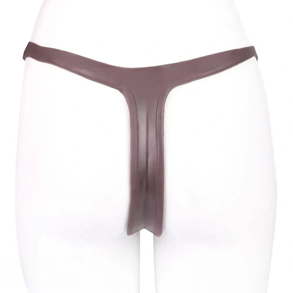 10.03in Hollow Strap on Dildo Panty Big Wearable Cock Dildo For Women