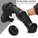 10.04in 11.41in 13.38in Big Black Thick Horse Penis Dildo Sex Toy