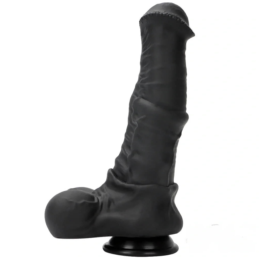 10.04in 11.41in 13.38in Big Black Thick Horse Penis Dildo Sex Toy