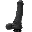 10.04in 11.41in 13.38in Big Black Thick Horse Penis Dildo Sex Toy