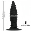 10.23in 12.2in 14.17in Extra Large Long Silicone Tip Anal Plug Dildo