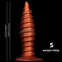 10.23in 12.2in 14.17in Extra Large Long Silicone Tip Anal Plug Dildo
