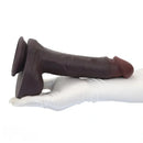 10.23in Double Layer Silicone Big Dildo With Strong Suction Cup Sex Toy