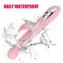 10.24in Thrusting Vibrating Heating Big Dildo With Tongue Licking