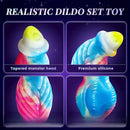 10.2in Fantasy Big Soft Silicone Monster Thrusting Vibrating Dildo