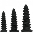 10.43in 12in 14.17in Extra-Large Long Threaded Silicone Sharp Head Dildo