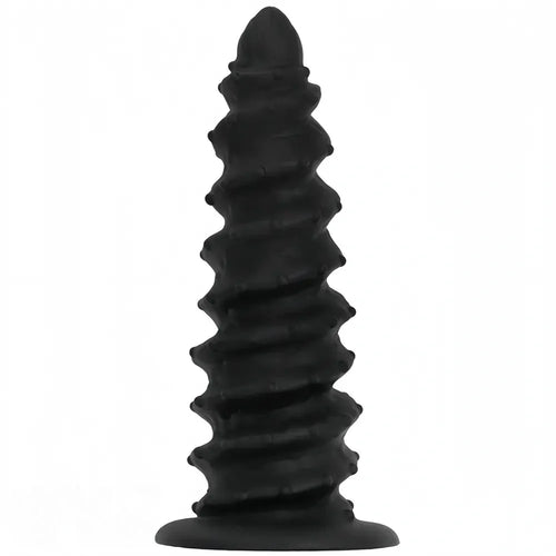 10.43in 12in 14.17in Extra-Large Long Threaded Silicone Sharp Head Dildo