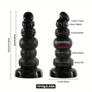 10.43in PVC Anal Dildo With Suction Cup Extra Thick Monster Penis