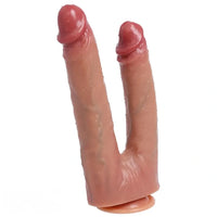 10.83in Dual Sided Silicone Big Dildo For Female Masturbation Cock