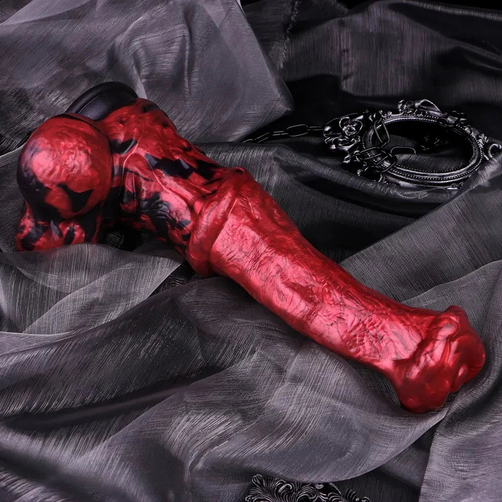 10.83in Horse Cock Dildo Soft Silicone Male Masturbator Adult Toy