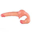 10.8in Strapless Silicone Large Soft Double Sided Strapon Dildo For Women