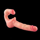 10.8in Strapless Silicone Large Soft Double Sided Strapon Dildo For Women