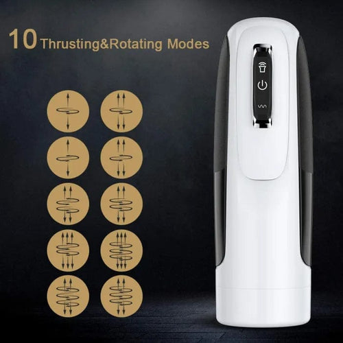 10 Powerful Thrusting&Rotating Modes Automatic Male Masturbator