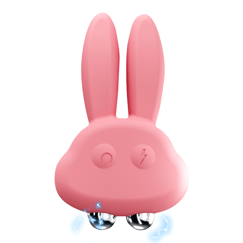 Electric Shock Rabbit Vibrator Cute Shaped Nipple Massager Clitoris Stimulator