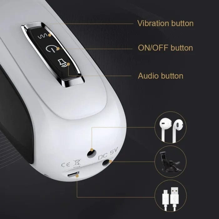 10 Powerful Thrusting&Rotating Modes Automatic Male Masturbator