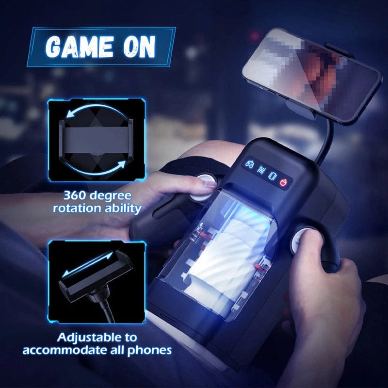Game Telescopic Vibrating Heating Masturbator