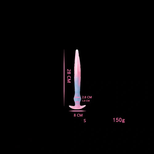 11.02in 15.35in 21.65in Long Huge Silicone Monster Luminous Dildo