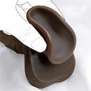11.02in Ebony Wearable Realistic Silicone Thick Dildo For G Spot Vagina