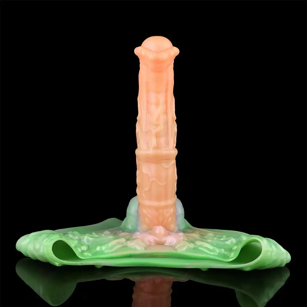 11.02in Horse Big Monster Hollow Dildo Harness Pants Strap on Dildo