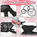 11.02in Realistic Strap on Thick Dildo For Men Women G Spot Stimulator