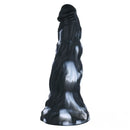 11.02in White Black Colour Mixture Beast Dildo SM Toy For Gay
