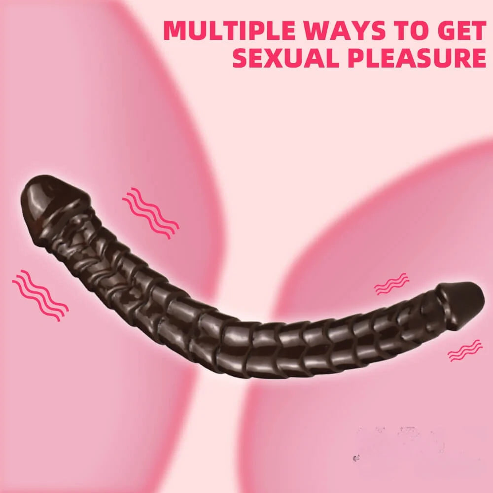 11.1in Dual Sided Dildo Dragon Real Feeling Dildo For Lesbian