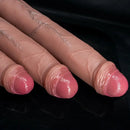 11.22in 13.18in 14.56in Lifelike Strap on Long Dildo For Female Prostate Play