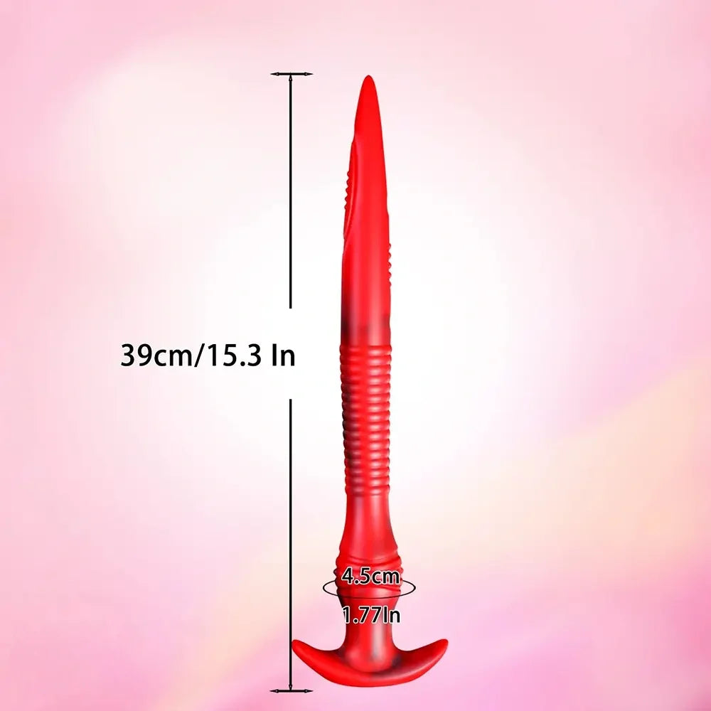 11.4in 15.3in 22.4in Long Monster Huge Silicone Butt Plug Dildo