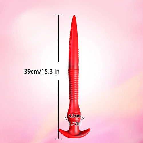 11.4in 15.3in 22.4in Long Monster Huge Silicone Butt Plug Dildo