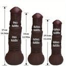 11.61in 12.99in 14.56in Huge Thick Ebony Dildo For Anal Play G-Spot Sex