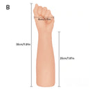 11.81in 10.82in 13.87in Oversize Fist Dildo Huge Soft Dildo For Anus