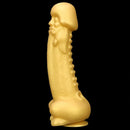 11.8in Liquid Large Soft Silicone Fantasy Thick Gold Anal Dildo