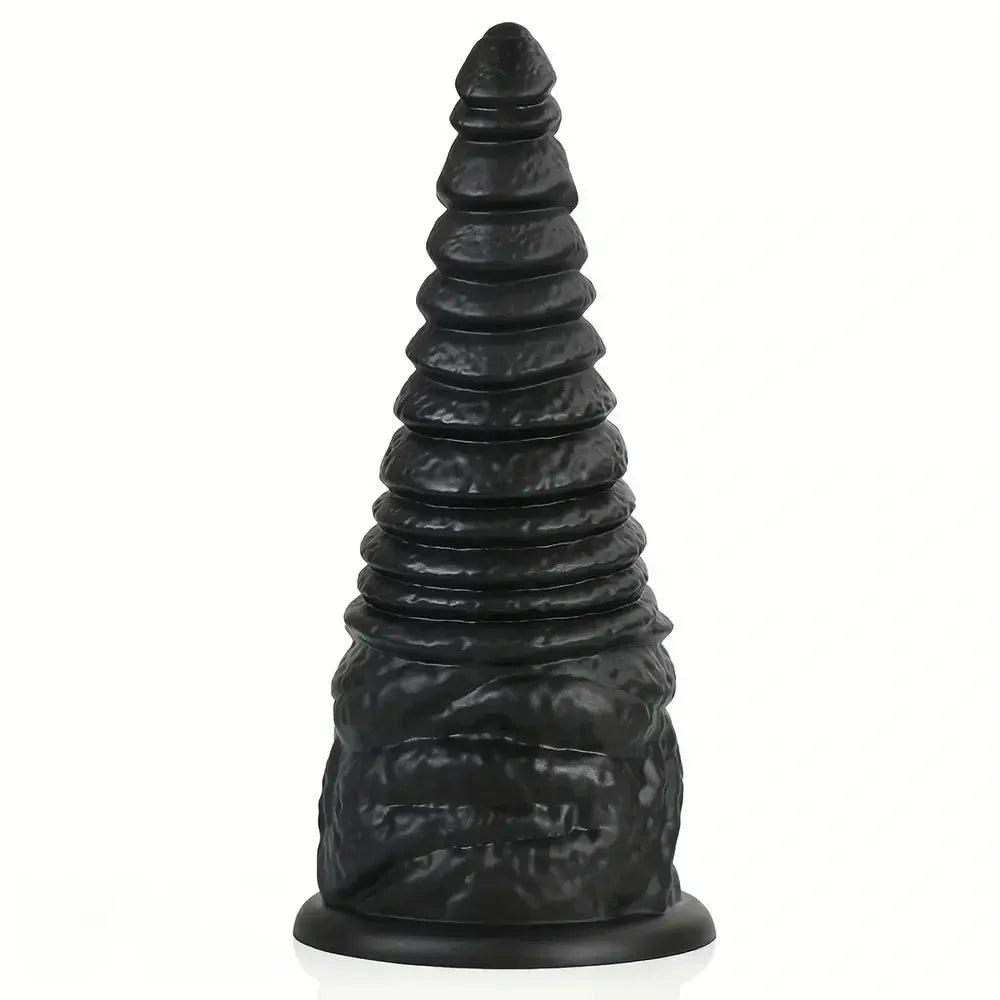 11in Huge Silicone Thick Anal Plug Dildo With Tapered Glans Anal Stretcher