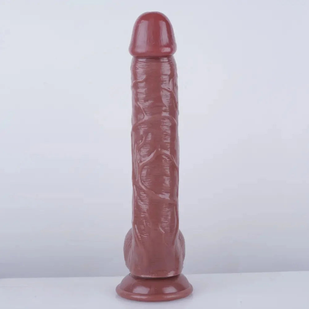 11in PVC Big Dildo Real Man Penis Huge Dildo For Women G-spot Vagina