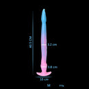 12.2in 15.94in 20.87in Snake Long Huge Animal Luminous Dildo For Anus