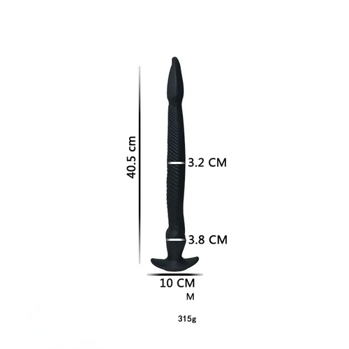12.2in 15.94in 20.87in Snake Long Huge Animal Luminous Dildo For Anus