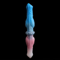 12.2in Silicone Double Ended Knot Dog Big Soft Dildo For Lesbian
