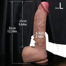 12.59in Realistic Dildo With Suction Cup Big Penis Women Soft Sex Toy