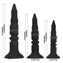 12.6in 14.56in 17.71in Pointed Tip Huge Long Silicone Soft Butt Plug Dildo