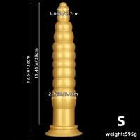 12.6in 17.32in Silicone Super Long Large Thick Anal Plug Dildo Anal Torture