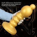 12.6in Huge Anal Beads Liquid Silicone Butt Plug Prostate Anal Dildo