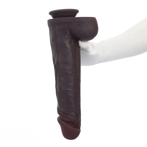 12.81in Huge Silicone Soft Cock Dildo Self-Pleasure Bar Adult Sensual Toy