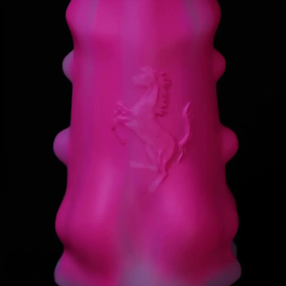 12.8in Monster Animal Spiked Silicone Big Horse Prostate Dildo