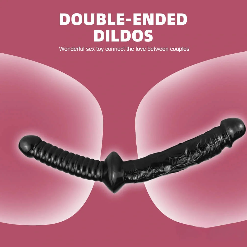 12.99in Double Ended Heads Sword Dildo For Anal Sex Toy