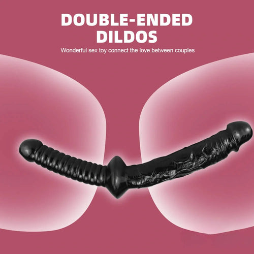12.99in Double Ended Heads Sword Dildo For Anal Sex Toy